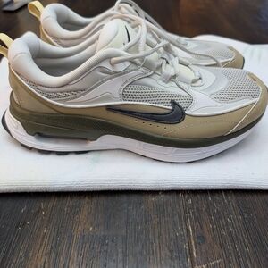 Nike Cream and Olive Athletic Shoes